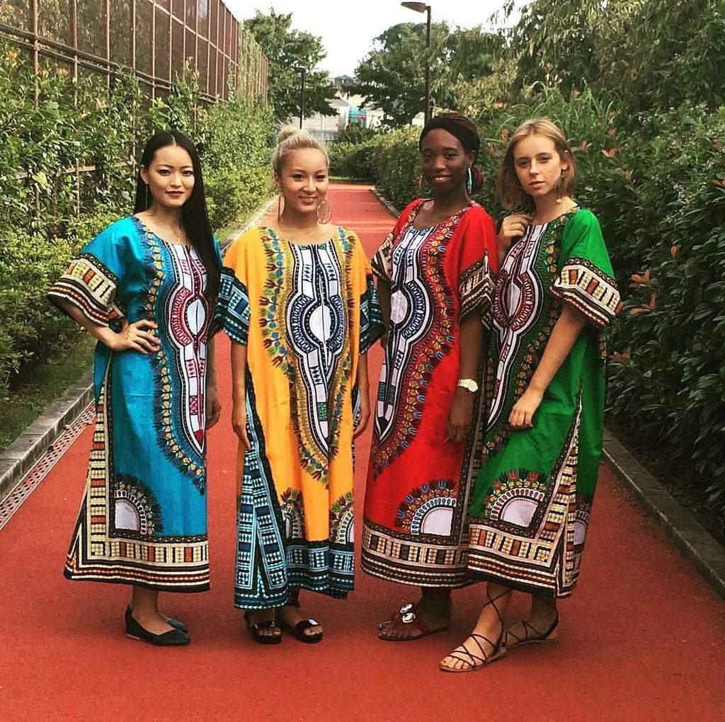 Dashiki Maxi Hand Cree Dashiki Maxi Hand Cree
