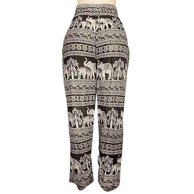 African Boho high waist Summer Pant, Women Pant and capris, thai harem animal pants - Acts Africa