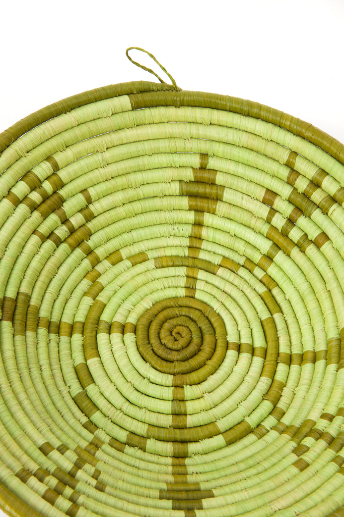 Sisal coiled ugand raffia basket