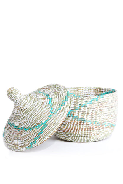 Warming African cookie and serving Basket