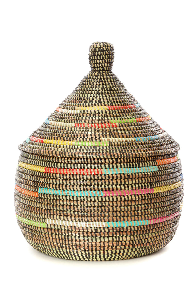 Sisal warming African basket