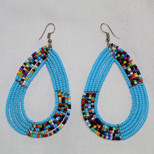 African earrings, maasai earrings, African traditional wear - Acts Africa