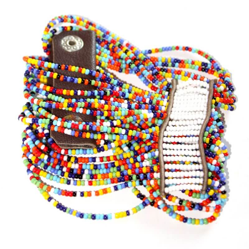 African jewelry, hamdemade craft beaded bracelet - Acts Africa