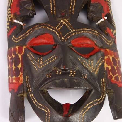wooden face mask - Acts Africa