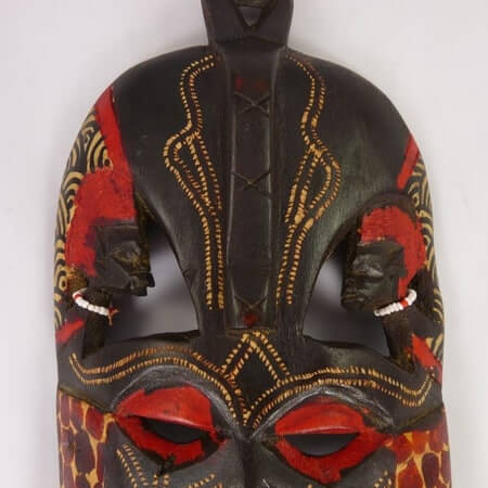 African wooden mask - Acts Africa