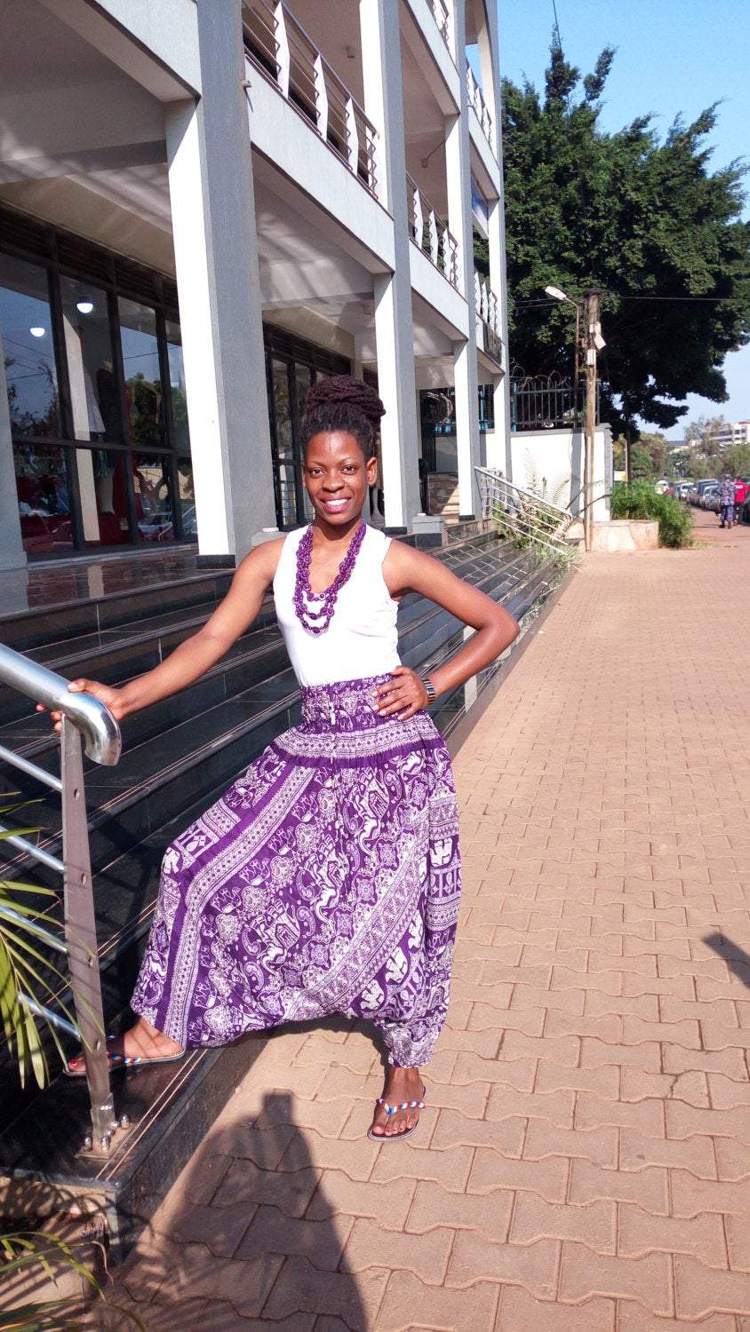 Baggy Summer Pant, Animal  Print Pant - Acts Africa