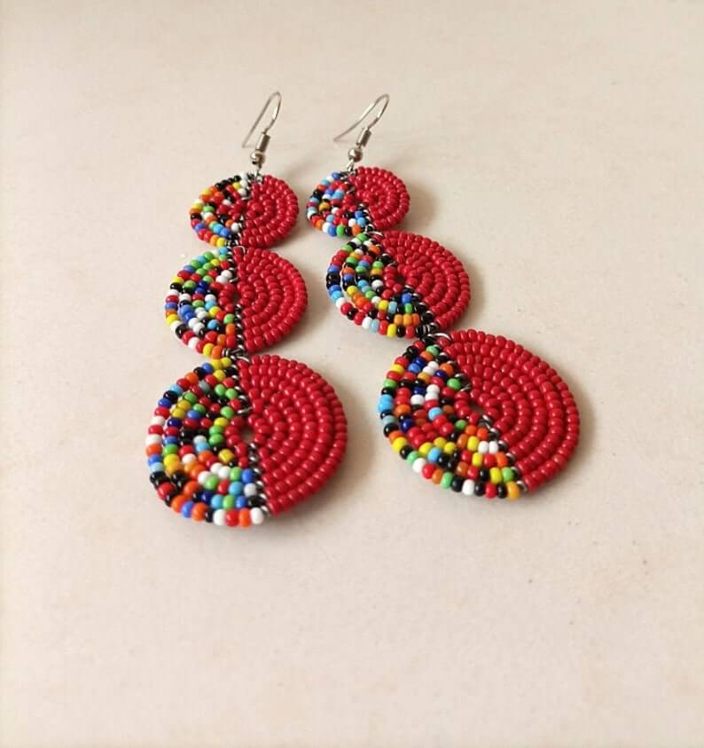 maasai earring - Acts Africa