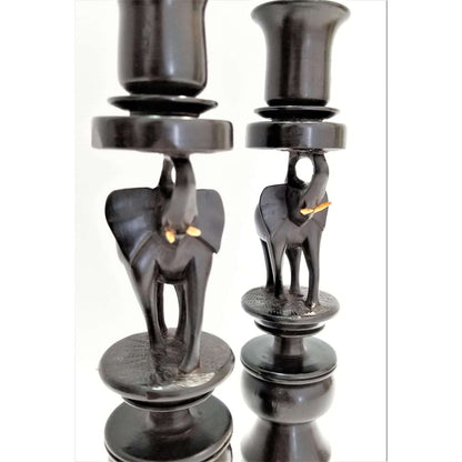 Elephant candle stand - Acts Africa